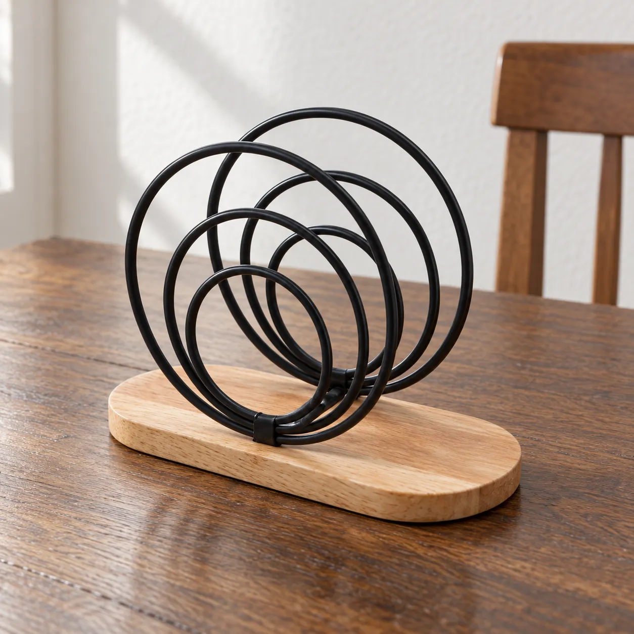 Adrien Circle Napkin Holder: complete selected item